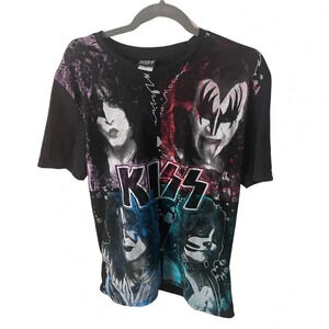Official Merch | Multi-Colour KISS Band T-Shirt | Size  M